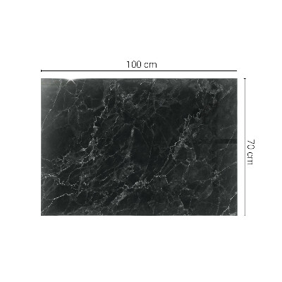 Glas für tischplatte Marmor mit feinen Adern