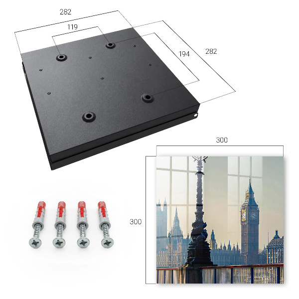Schlüsselbox für die Wand mit urbanem Charme