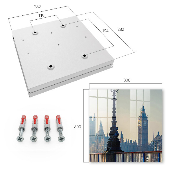 Schlüsselbox für die Wand mit urbanem Charme