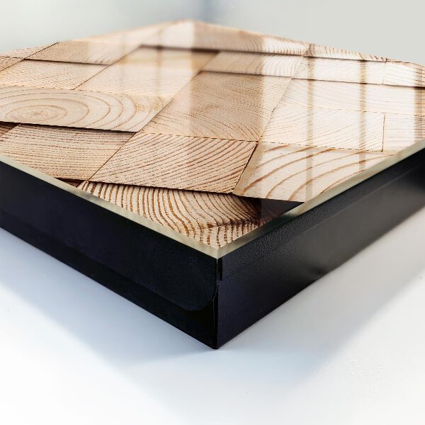Schlüsselkasten mit Holzstruktur