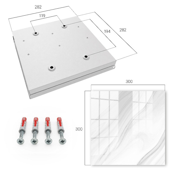 Schlüsselbox Design Wellen der Eleganz