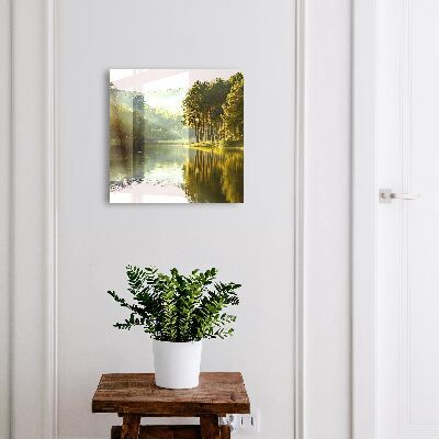 Schlüsselkasten mit Motiv Grüne Landschaft