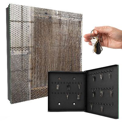 Schlüsselbox für die Wand im Industriemuster
