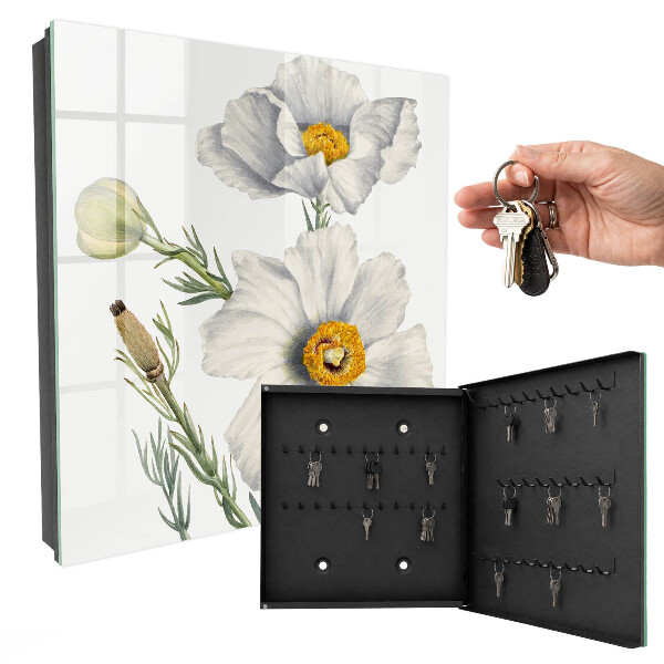 Schlüsselbox mit Motiv Blumen der Natur