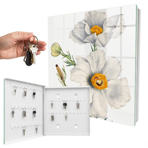 Schlüsselbox mit Motiv Blumen der Natur