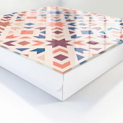 Schlüsselkasten mit geometrischem Muster