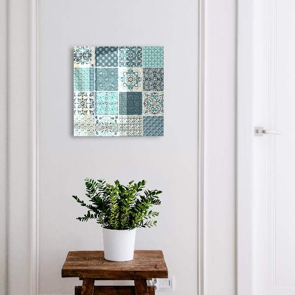 Schlüsselbox für die Wand im Retro-Mosaik-Design