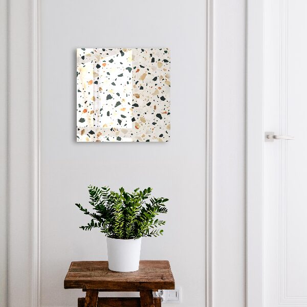 Schlüsselbox mit Terrazzo-Muster