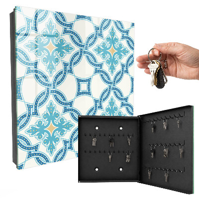 Schlüsselbox mit dekorativem Mosaikdesign