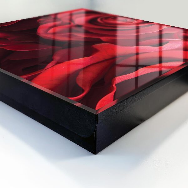 Schlüsselbox mit Motiv Rote Rosen
