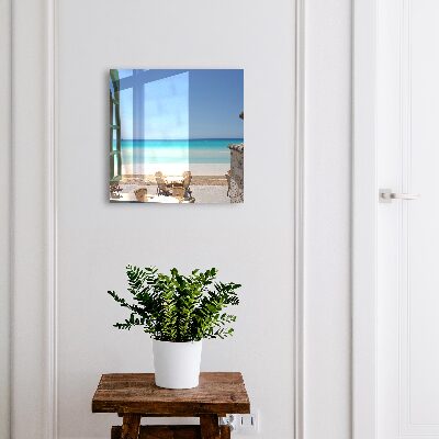 Schlüsselkasten mit Motiv Erholung am Meer