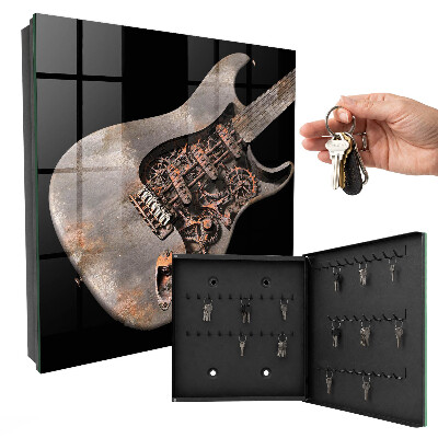 Schlüsselbox zur Wandmontage mechanische Gitarre
