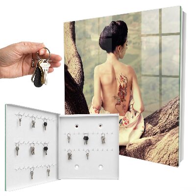 Schlüsselbox für die Wand im Design Harmonie der Natur