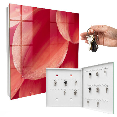 Schlüsselbox mit floralem Motiv