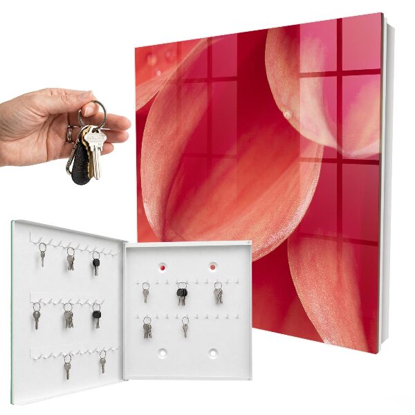 Schlüsselbox mit floralem Motiv