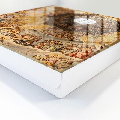 Schlüsselbox zur Wandmontage mit Motiv Religiöse Fresken