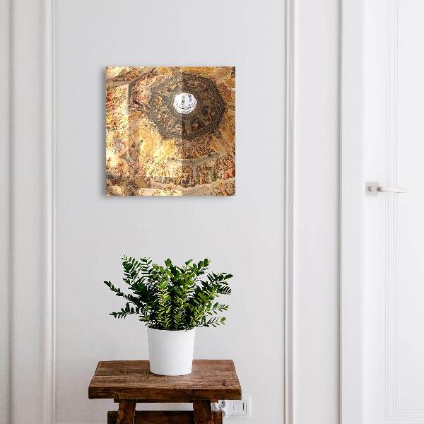 Schlüsselbox zur Wandmontage mit Motiv Religiöse Fresken