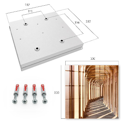 Schlüsselkasten im Design architektonischer Eleganz