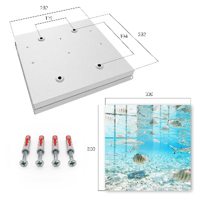 Schlüsselbox für die Wand von Wasserleben