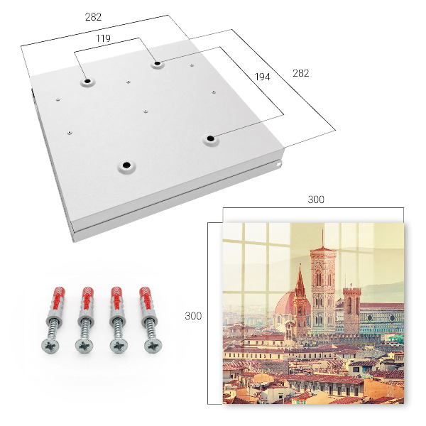 Schlüsselbox für die Wand in urbanem Design