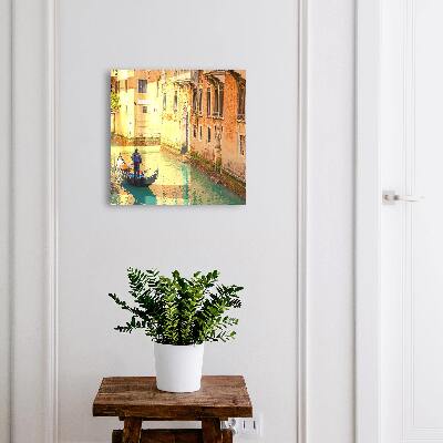 Schlüsselbox zur Wandmontage Motiv Kanäle von Venedig