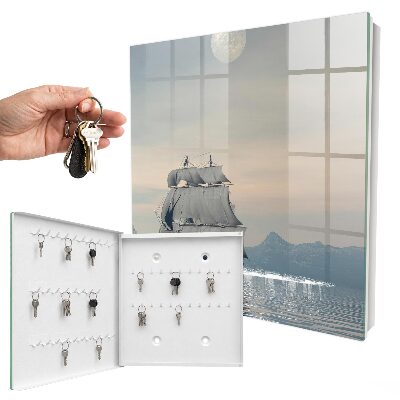Schlüsselkasten mit Motiv Seereise