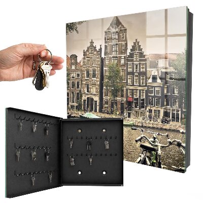 Schlüsselbox für die Wand Ausführung Frieden in der Stadt