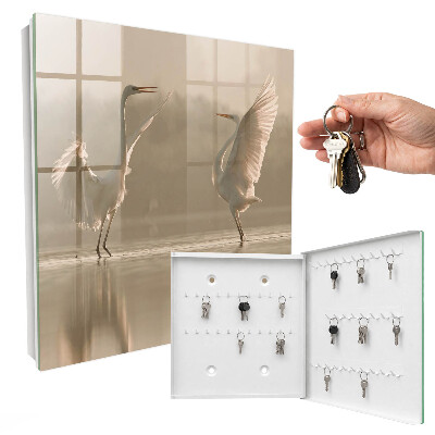 Schlüsselbox für die Wand Modell Vogeltanz