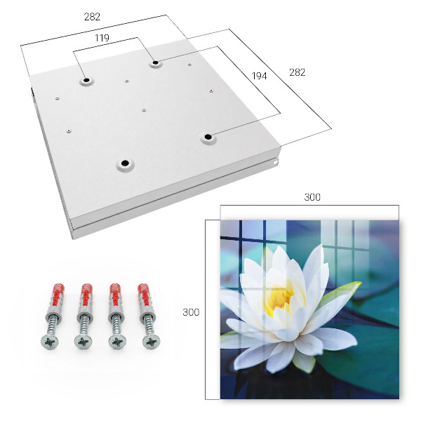 Schlüsselbox Modell Seerose