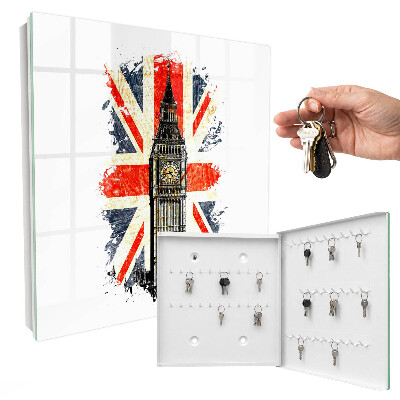 Schlüsselbox im Design eines britischen Symbols