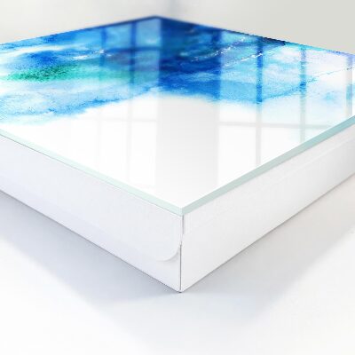 Schlüsselkasten mit Motiv Blaue Wellen