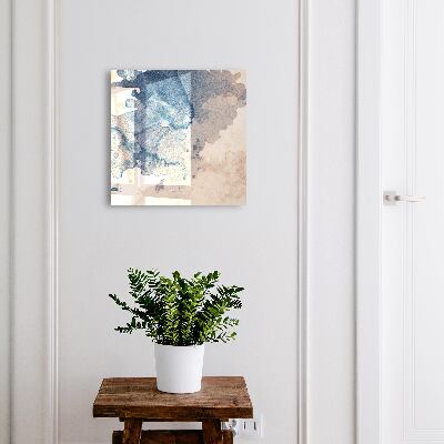 Schlüsselbox zur Wandmontage mit Wasserfarbenflecken Motiv