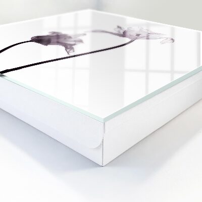 Schlüsselbox im minimalistischen Blumendesign