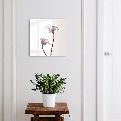 Schlüsselbox im minimalistischen Blumendesign