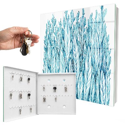 Schlüsselbox mit Motiv Die Eleganz der Blätter