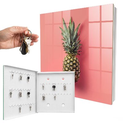 Schlüsselbox im Design Exotische Ananas