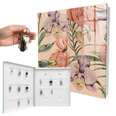 Schlüsselbox für die Wand mit exotischem Design