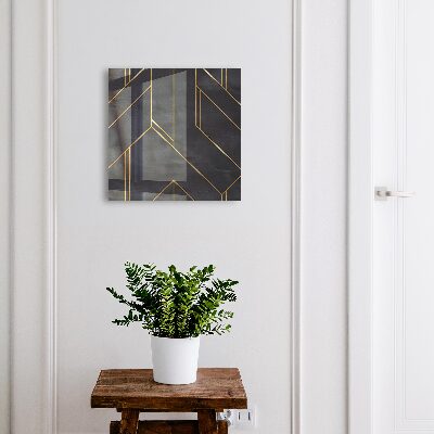 Schlüsselbox zur Wandmontage mit geometrischer Struktur