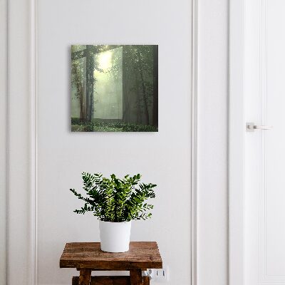 Schlüsselbox zur Wandmontage im Design Waldnebel