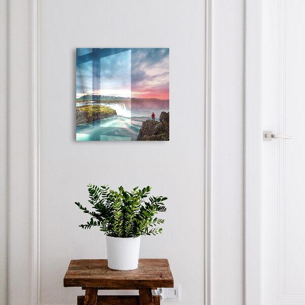 Schlüsselbox zur Wandmontage im Design Die Kraft der Natur