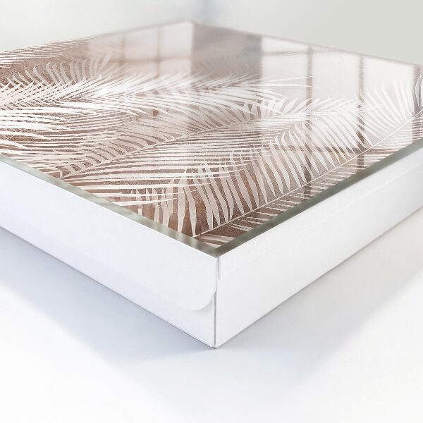 Schlüsselbox zur Wandmontage Design Blätter der Eleganz