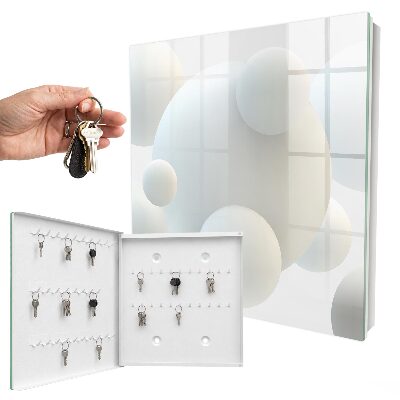 Schlüsselkasten mit Perlen-Dekor
