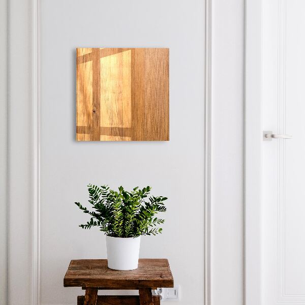 Schlüsselbox für die Wand mit Holzstruktur