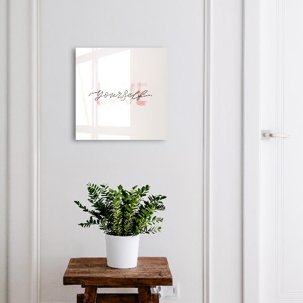 Schlüsselbox mit Motiv Liebe dich selbst