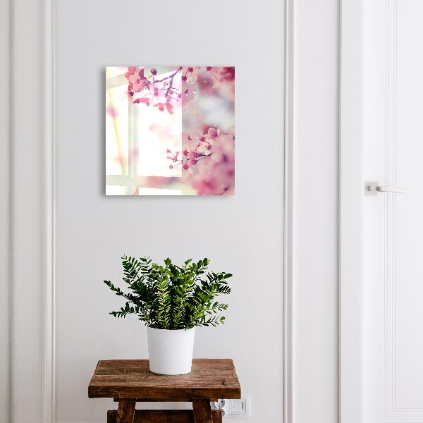 Schlüsselbox für die Wand mit Motiv Der Zauber der Blumen
