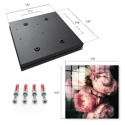 Schlüsselbox mit Motiv Der Zauber der Blumen