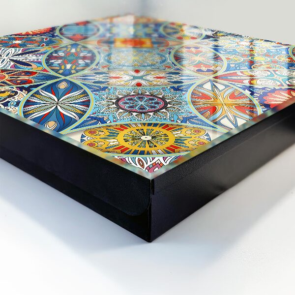 Schlüsselkasten mit Mosaik der Farben Design
