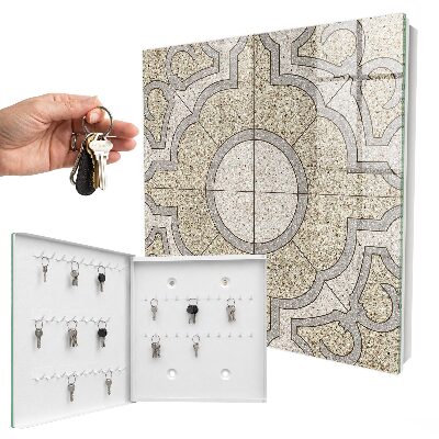 Schlüsselbox für die Wand in elegantem Mosaik-Design