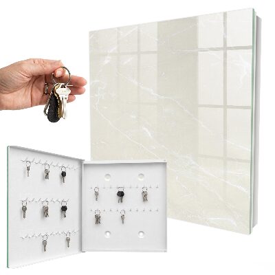 Schlüsselbox in eleganter Marmoroptik
