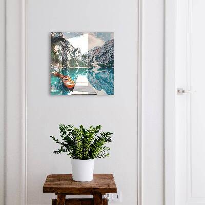 Schlüsselbox mit Motiv Berglandschaft